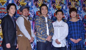 （左から）津田健次郎、ケンドーコバヤシ、ジャングルポケット